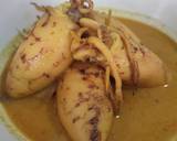 Cumi bakar bumbu gulai ala RM Padang langkah memasak 6 foto