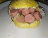 Foto del paso 6 de la receta: Hamburguesa de salchichas con queso o carne de res