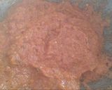 A picture of step 4 of Tofu matar masala.