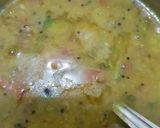 A picture of step 11 of Dal chawal.