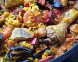 Une image de l'étape 5 de Paella maison en cocotte 😃.