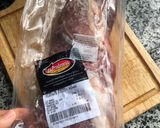 Hình bước làm 1 của món Thịt heo Iberico Pluma của Tây Ba Nha