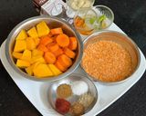 A picture of step 1 of Spiced Lentil Soup With Pumpkin 🎃 & Carrot 🥕 (Winter Special & Good For Weightloss).