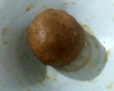 A picture of step 2 of Rajeshthani gatte ki sabji.