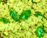 A picture of step 9 of Banana Flower Masala Curry.