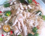 Hình bước làm 7 của món Chân gà ngâm sả tắc