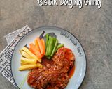 Foto langkah ke 5 dari resep Bistik Daging Giling.