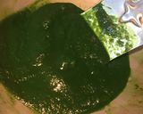 A picture of step 2 of Green Laddoo.
