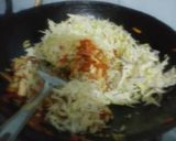 A picture of step 4 of Chicken macroni.