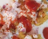 A picture of step 5 of Aloo tikki.
