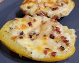 Töltött krumplihajók recept fázis 5 fotója