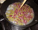 Foto del paso 3 de la receta: Guisantes con jamón y tomates cherry de adorno