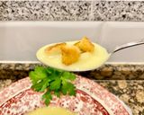 Foto del paso 10 de la receta Crema de calabacín con quesitos
