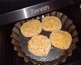 Foto del paso 7 de la receta: Hamburguesa de calabaza con corazón de queso