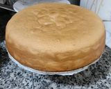 Foto del paso 5 de la receta Bizcocho genovés con crema pastelera y manzana caramelizada al Amaretto