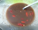 Gambar langkah 4 resipi Terung bakar.