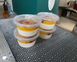 Foto langkah ke 4 dari resep Silky Puding with Fruits.