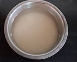 A picture of step 1 of Curd Rice.
