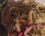 Foto del paso 1 de la receta: Pasta de arroz salsa verde queso y zanahoria 🥕