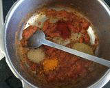 A picture of step 3 of Dudhi Chana Nu Shaak/Lauki Chana Dal ki Subji/ Bottlegourd Gram Curry.