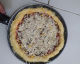 Foto langkah ke 4 dari resep Pizza Teflon.
