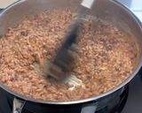 Foto del paso 5 de la receta: Arroz meloso con jamón ibérico, Idiazábal y alcachofa
