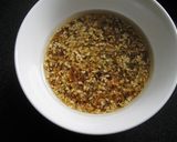 A picture of step 2 of ‘Ponzu’ & Onion Dressing.
