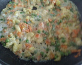 Foto del paso 4 de la receta: Verduras a la crema con huevo