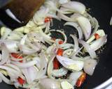 Palak Sepu Vadi Stir Fry recipe step 2 photo