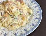 Foto del paso 3 de la receta: Salsa de jamón y verdeo para pastas 🍝