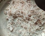 A picture of step 2 of Chunchi patra pitha.