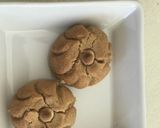 A picture of step 5 of Choclate nankhatai.