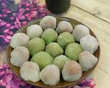 Hình bước làm 7 của món Mochi nhân đậu xanh