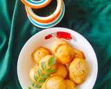 A picture of step 5 of MINI MASALA PANIYARAM (made from Idli Batter).