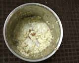 A picture of step 2 of Beans Poriyal.
