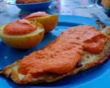 Foto del paso 6 de la receta: Lubina a la plancha con romesco