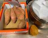 A picture of step 3 of Matcha Sweet Potato Christmas Tree.