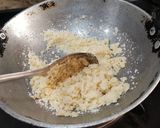 A picture of step 2 of Pinaaple Kesri / Sheera/ Halwa.