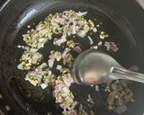 A picture of step 1 of Veggie chili 🌶️ Garlic 🧄 Soup 🥣.