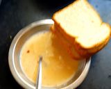 A picture of step 2 of French toast 😋.