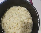 A picture of step 1 of Vegetable Chowmein.