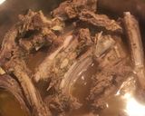 A picture of step 2 of Lamb Ribs with Potatoes in a Dutch Oven.