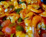 সুইট এ্যন্ড সাওয়ার প্রণ (sweet and sour prawn recipe in Bengali) রেসিপির ধাপ 4 ছবি