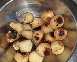 Foto del paso 10 de la receta: Arrolladitos de Paleta con papas noisette