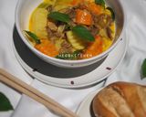Hình bước làm 8 của món Cà Ri Dê Bánh Mì