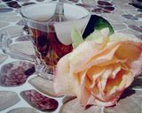 عکس مرحله 1 از دستور چای دارچینی و زعفرانی😍🌸
