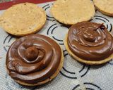 Foto del paso 7 de la receta: ✨🌟Alfajores de almendras y dulce de leche 🌟✨