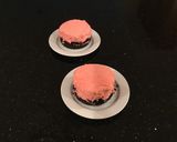 A picture of step 5 of White Chocolate Peppermint Cream Tarts.