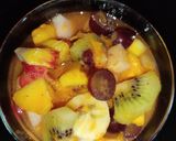A picture of step 4 of Fruit Chaat With Orange Juice 🍊 😋.