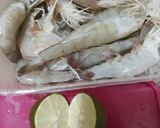 Foto langkah ke 1 dari resep Udang Bakar Teflon.
